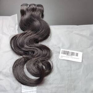 18 Inch 16a Body Wave Single Bundle Human Hair Sew In Hair Extensions Black